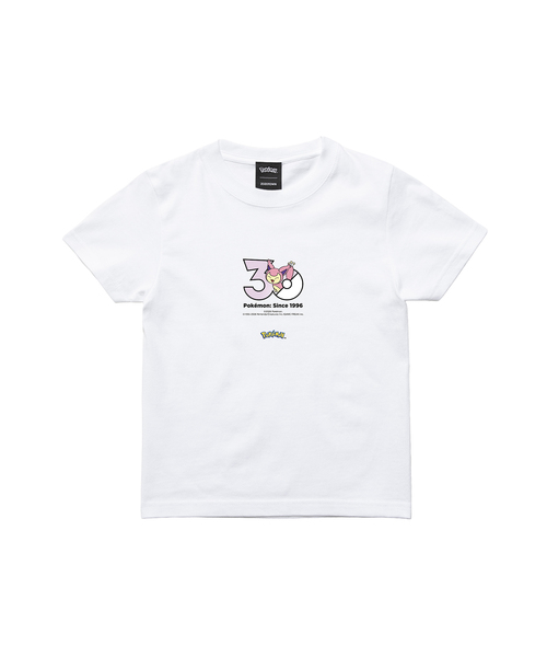 ZOZOSPOT（ゾゾスポット）の「Pokemon 30th Anniversary 1025 T-shirt 「エネコ」（Tシャツ/カットソー・レディース・ホワイト・SMALL/MEDIUM/LARGE/X-LARGE/XX-LARGE/XXX-LARGE/100cm/110cm/120cm/130cm/140cm/150cm/160cm）」の2枚目の写真