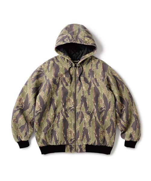 FTC（エフティーシー）の「WASHED HOODED WORK JACKET（その他アウター・メンズ・ブルー系その他/その他/ブラック・MEDIUM/LARGE/X-LARGE）」の3枚目の写真