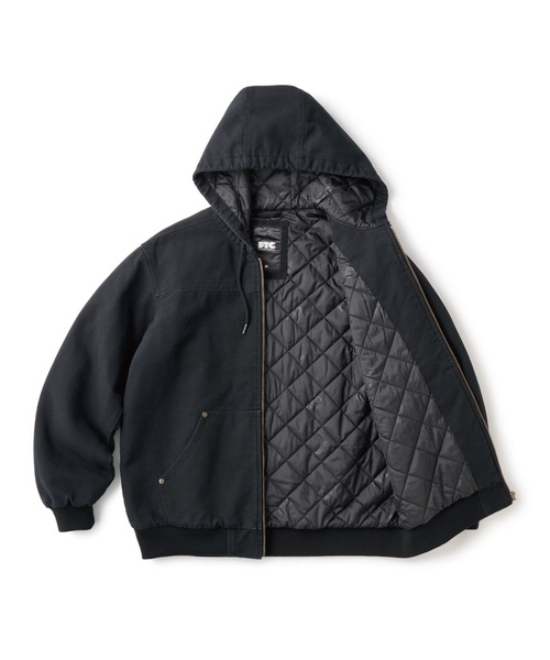 FTC（エフティーシー）の「WASHED HOODED WORK JACKET（その他アウター・メンズ・ブルー系その他/その他/ブラック・MEDIUM/LARGE/X-LARGE）」の4枚目の写真