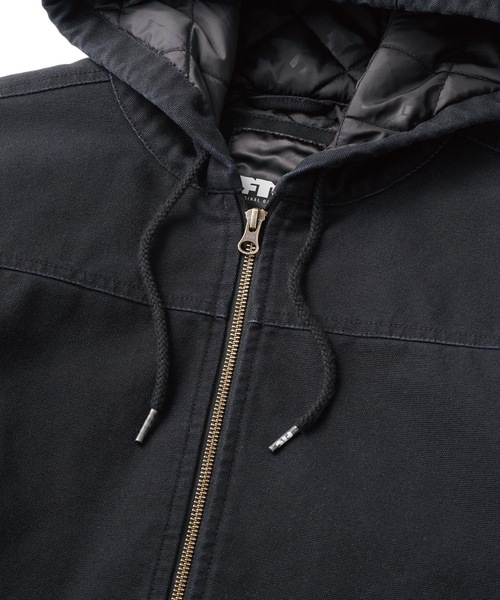FTC（エフティーシー）の「WASHED HOODED WORK JACKET（その他アウター・メンズ・ブルー系その他/その他/ブラック・MEDIUM/LARGE/X-LARGE）」の5枚目の写真
