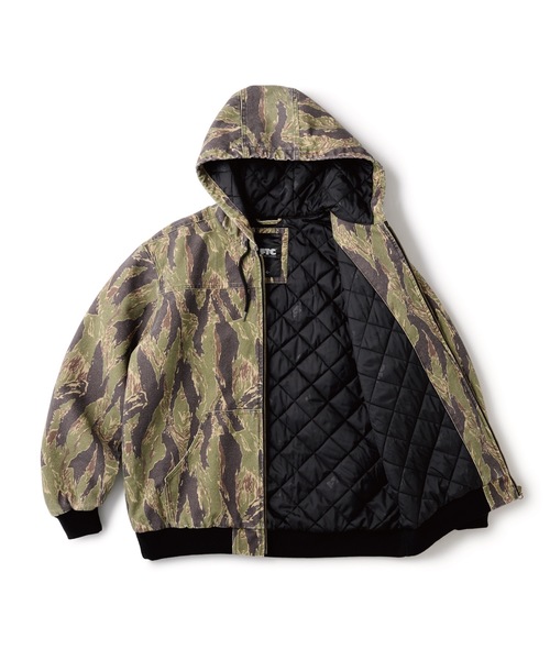 FTC（エフティーシー）の「WASHED HOODED WORK JACKET（その他アウター・メンズ・ブルー系その他/その他/ブラック・MEDIUM/LARGE/X-LARGE）」の12枚目の写真