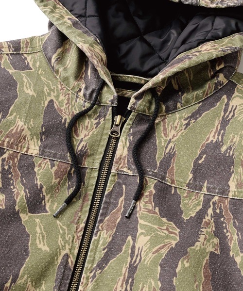 FTC（エフティーシー）の「WASHED HOODED WORK JACKET（その他アウター・メンズ・ブルー系その他/その他/ブラック・MEDIUM/LARGE/X-LARGE）」の13枚目の写真