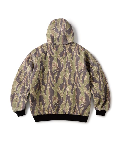 FTC（エフティーシー）の「WASHED HOODED WORK JACKET（その他アウター・メンズ・ブルー系その他/その他/ブラック・MEDIUM/LARGE/X-LARGE）」の15枚目の写真
