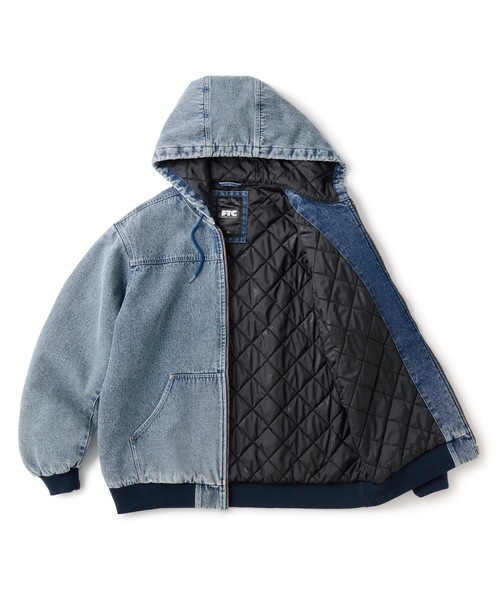 FTC（エフティーシー）の「WASHED HOODED WORK JACKET（その他アウター・メンズ・ブルー系その他/その他/ブラック・MEDIUM/LARGE/X-LARGE）」の8枚目の写真