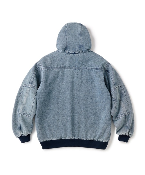 FTC（エフティーシー）の「WASHED HOODED WORK JACKET（その他アウター・メンズ・ブルー系その他/その他/ブラック・MEDIUM/LARGE/X-LARGE）」の11枚目の写真