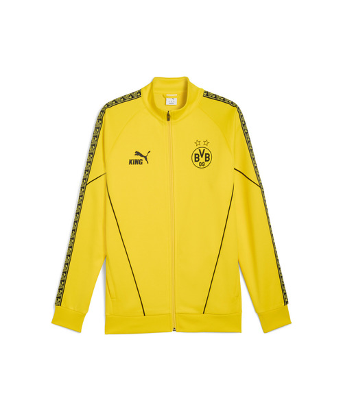 PUMA(プーマ)の「PUMA プーマ メンズ ボルシア ドルトムントキング アンセム ジャケット(ジャージ・メンズ・イエロー×ブラック・SMALL/MEDIUM/X-SMALL/X-LARGE)」の6枚目の写真