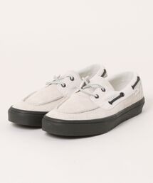 VANS ヴァンズ 2-EYELET BOAT SHOE ツーアイレット ボートシュー VN000Z96CJ7 HAIRY SUEDE WH