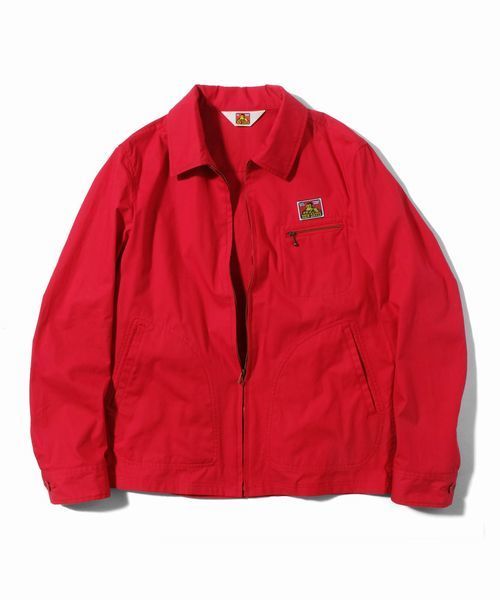 BEN DAVIS/PROJECT LINE（ベンデイビスプロジェクトライン）の「BEN'S DJ（ブルゾン・メンズ・レッド/ブラック/カーキ・LARGE/MEDIUM/X-LARGE/SMALL）」の3枚目の写真