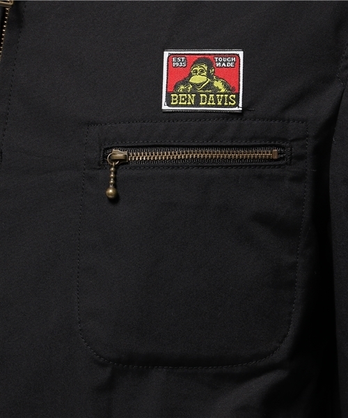 BEN DAVIS/PROJECT LINE（ベンデイビスプロジェクトライン）の「BEN'S DJ（ブルゾン・メンズ・レッド/ブラック/カーキ・LARGE/MEDIUM/X-LARGE/SMALL）」の15枚目の写真