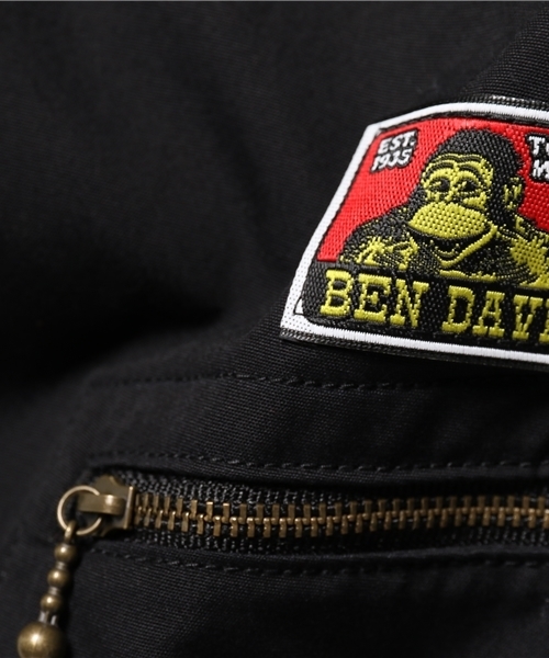 BEN DAVIS/PROJECT LINE（ベンデイビスプロジェクトライン）の「BEN'S DJ（ブルゾン・メンズ・レッド/ブラック/カーキ・LARGE/MEDIUM/X-LARGE/SMALL）」の8枚目の写真