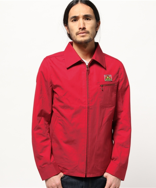 BEN DAVIS/PROJECT LINE（ベンデイビスプロジェクトライン）の「BEN'S DJ（ブルゾン・メンズ・レッド/ブラック/カーキ・LARGE/MEDIUM/X-LARGE/SMALL）」の11枚目の写真