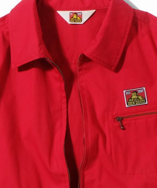 BEN DAVIS/PROJECT LINE（ベンデイビスプロジェクトライン）の「BEN'S DJ（ブルゾン・メンズ・レッド/ブラック/カーキ・LARGE/MEDIUM/X-LARGE/SMALL）」の19枚目の写真