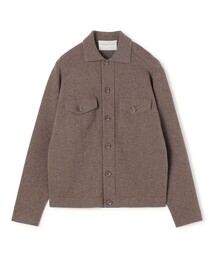【WEB先行予約】TOMORROWLAND tricot ウールカシミヤ ミラノリブ ニットブルゾン