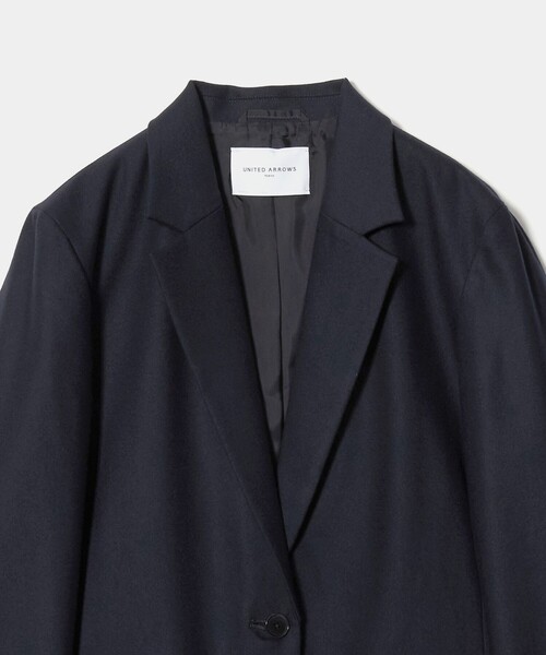 UNITED ARROWS(ユナイテッドアローズ)の「ウール テーラードジャケット(テーラードジャケット・レディース・ネイビー/その他5・36/38)」の3枚目の写真