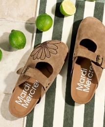 Mardi Mercredi（マルディメクルディ）の「CLASSIQUE MARYJANE SUEDE MULE   クラシック メリージェーン スエード ミュール（サンダル）」