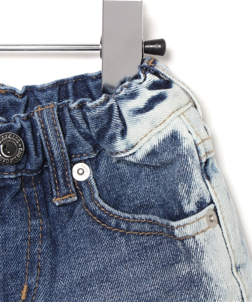 CHUBBYGANG（チャビーギャング）の「12 OZデニムハーフパンツ（デニムパンツ・キッズ・インディゴブルー・90）」の4枚目の写真