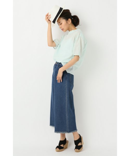 FRAMeWORK（フレームワーク）の「ラミー/C パフスリーブ ブラウス◆（シャツ/ブラウス・レディース・ホワイト/ライトグリーン/サックスブルー・FREE）」の8枚目の写真