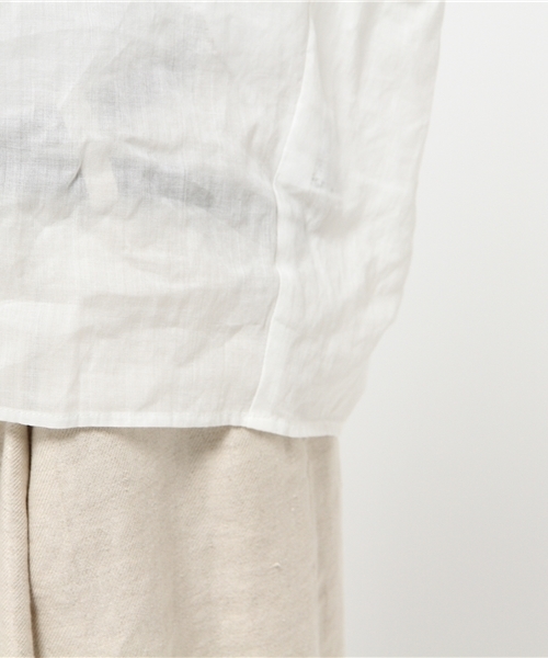 FRAMeWORK（フレームワーク）の「ラミー/C パフスリーブ ブラウス◆（シャツ/ブラウス・レディース・ホワイト/ライトグリーン/サックスブルー・FREE）」の12枚目の写真