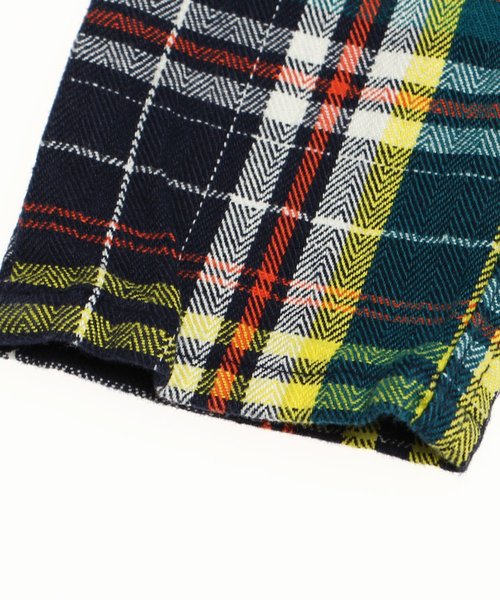 BREEZE（ブリーズ）の「先染めストレッチチェックスキニー（その他パンツ・キッズ・ピンク/ライム/ネイビー・95/110/130/100/120/90/140/80）」の9枚目の写真