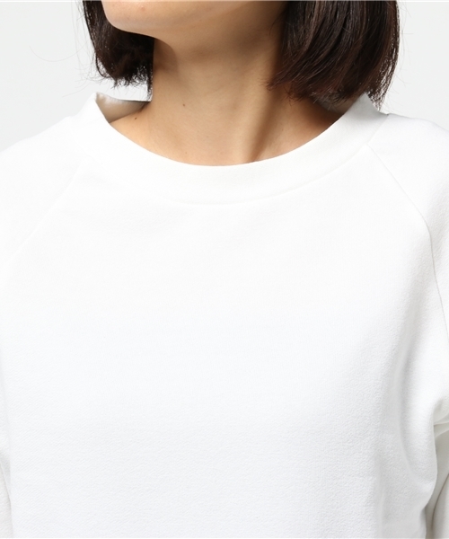 MXP(エムエックスピー)の「MXP ウィメンズロングスリーブスウェットクルー / ライトウォームスウェットクルー(スウェット・レディース・ホワイト/ミックスグレー/ブラック・MEDIUM/SMALL/LARGE)」の7枚目の写真