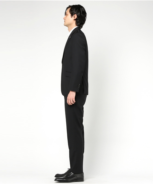 MEN'S BIGI（メンズビギ）の「シャドーストライプスーツ/ビジネス スーツ 卒業式＆入学式（セットアップ・メンズ・ネイビー/ブラック・M/L/S/LL/SS）」の10枚目の写真
