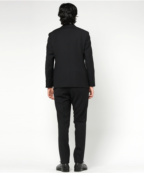 MEN'S BIGI（メンズビギ）の「シャドーストライプスーツ/ビジネス スーツ 卒業式＆入学式（セットアップ・メンズ・ネイビー/ブラック・M/L/S/LL/SS）」の9枚目の写真