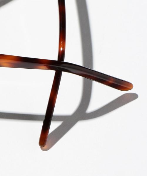 A.D.S.R.(エーディーエスアール)の「<A.D.S.R.> LARKIN/アイウェア(メガネ・メンズ・ブラック/ダークブラウン・FREE)」の8枚目の写真