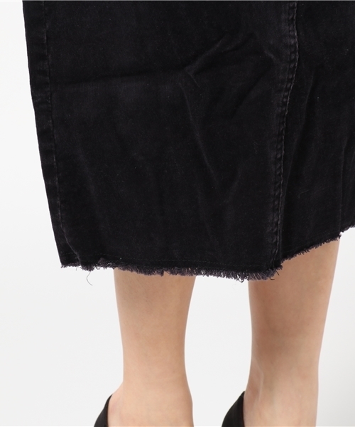 OLD BETTY'S（オールドベティーズ）の「Corduroy 5Pockt Long Skirt/コーデュロイ5ポケットロングスカート（スカート・レディース・ターコイズブルー/ベージュ/ネイビー・FREE）」の10枚目の写真