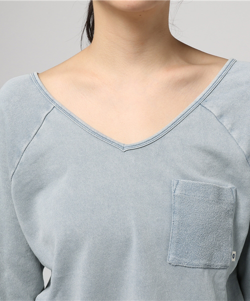 ROXY（ロキシー）の「PALPO POINT（スウェット・レディース・ブルー・SMALL/MEDIUM/LARGE）」の7枚目の写真