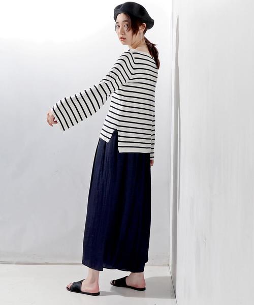 KIJIMA TAKAYUKI（キジマ　タカユキ）の「＜KIJIMA TAKAYUKI（キジマ タカユキ）＞ペーパー ベレーハット ◆（ハンチング/ベレー帽・レディース・ナチュラル/ブラック・FREE）」の11枚目の写真