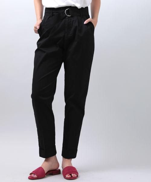 Denime(ドゥニーム)の「センタープレスパンツ(その他パンツ・レディース・ブラック/ベージュ・FREE)」の19枚目の写真