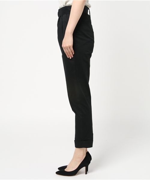 Denime(ドゥニーム)の「センタープレスパンツ(その他パンツ・レディース・ブラック/ベージュ・FREE)」の4枚目の写真