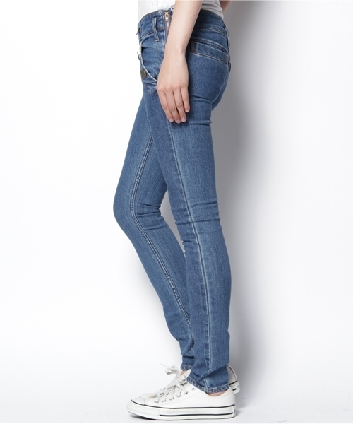 X-girl(エックスガール)の「SAILOR JEAN(デニムパンツ・レディース・ブルー/インディゴブルー・0/1/2)」の3枚目の写真