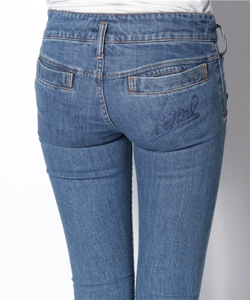 X-girl(エックスガール)の「SAILOR JEAN(デニムパンツ・レディース・ブルー/インディゴブルー・0/1/2)」の6枚目の写真