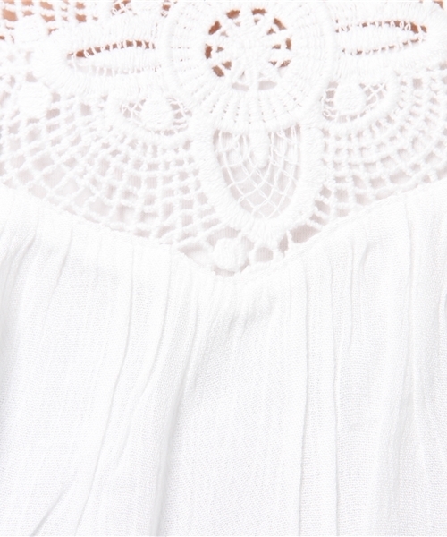 LBC（エルビーシー）の「【SPECIAL PRICE】【セットアイテム】レース切替ワンピース     （ワンピース・レディース・ホワイト/ダークカーキ/ネイビー・LARGE/MEDIUM）」の10枚目の写真