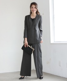 セール スタンドカラージャケット スカート セットアップ フォーマル スーツ 2点セット スーツセット Dress Lab ドレスラボ のファッション通販 Zozotown