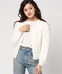 LODISPOTTO | ふわふわフェザーカーディガン(カーディガン/ボレロ)