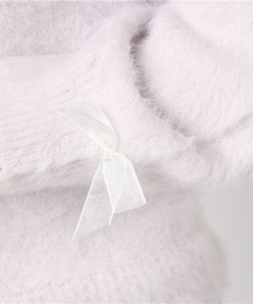 LODISPOTTO（ロディスポット）の「ふわふわフェザーカーディガン（カーディガン/ボレロ・レディース・ホワイト/ライトブルー/ベビーピンク/ラベンダー・MEDIUM）」の12枚目の写真