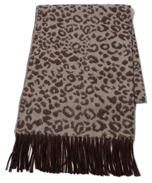 BEAUTY&YOUTH UNITED ARROWS | BY П ウールレオパードジャガードストール(ストール/ショール)