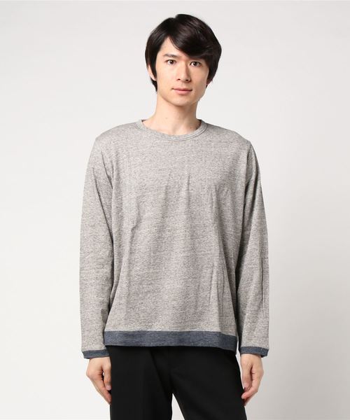 dip(ディップ)の「【dip】ディップ/カットソー(Tシャツ/カットソー・メンズ・グレー系その他/ブルー系その他・LARGE/MEDIUM/SMALL)」の2枚目の写真