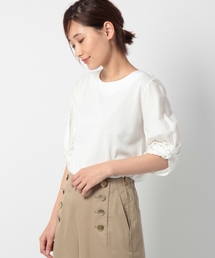 laboratory work | 袖異素材ねじりプルオーバー(Tシャツ/カットソー)