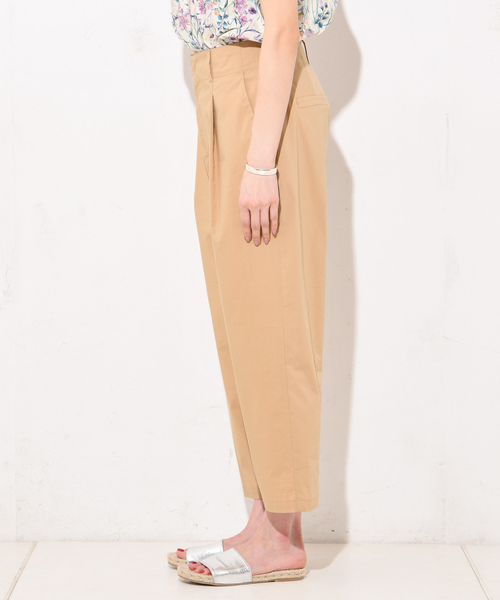 RIVE DROITE（リヴドロワ）の「ブロードクロップドパンツ（その他パンツ・レディース・ベージュ/カーキ・SMALL/MEDIUM）」の15枚目の写真