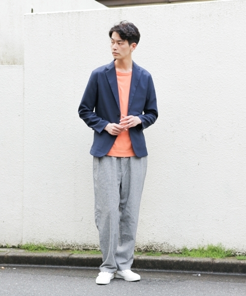 niko and...（ニコアンド）の「ポリリネンイージーパンツ【niko and ...】（その他パンツ・メンズ・ベージュ/チャコール/カーキ/その他2/その他1・MEDIUM/LARGE）」の14枚目の写真