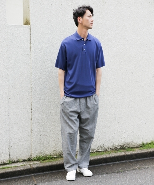 niko and...（ニコアンド）の「ポリリネンイージーパンツ【niko and ...】（その他パンツ・メンズ・ベージュ/チャコール/カーキ/その他2/その他1・MEDIUM/LARGE）」の15枚目の写真