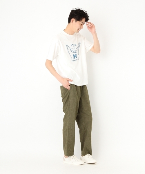 niko and...（ニコアンド）の「ポリリネンイージーパンツ【niko and ...】（その他パンツ・メンズ・ベージュ/チャコール/カーキ/その他2/その他1・MEDIUM/LARGE）」の16枚目の写真