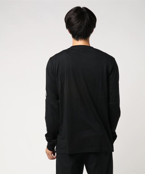 VOLCOM（ボルコム）の「The Stranger L/S Tee（Tシャツ/カットソー・メンズ・ホワイト/ブラック・SMALL/MEDIUM/LARGE/X-LARGE）」の4枚目の写真