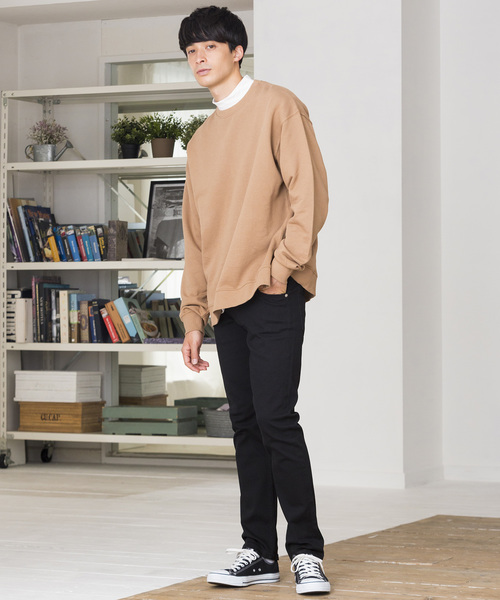 WEGO(ウィゴー)の「WEGO/ストレッチツイルブラックスキニーパンツ(その他パンツ・メンズ・ブラック・MEDIUM/LARGE/SMALL)」の6枚目の写真