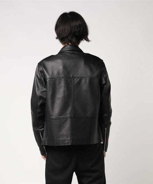 pretty green ライダースジャケット M PRETTY GREEN プリティー グリーン ライダース 1(S位) 黒