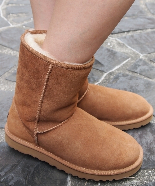 UGG Australia（アグオーストラリア）の「BYBC UGG CLASSIC ショートブーツ C（ブーツ・レディース・ブラック/グレー/ブラウン・7/8/6/5）」の3枚目の写真