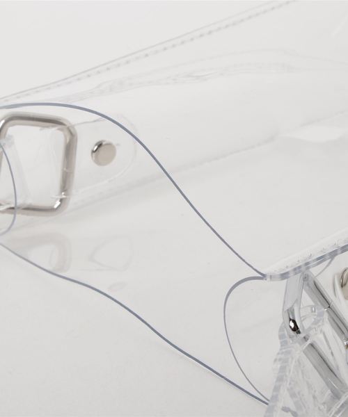 WEGO（ウィゴー）の「WEGO/クリアミニポシェット（ショルダーバッグ・レディース・ブラック/パープル/その他1/ホワイト系その他/グリーン系その他/ブラウン/その他4/その他5/その他2/ホワイト/その他3・FREE）」の13枚目の写真